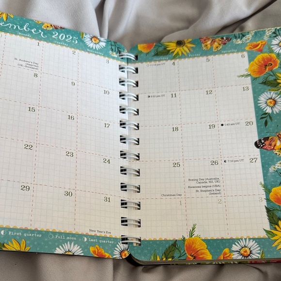 Katie Daisy | 2026 Weekly and Monthly Planner New - Picture 4 of 10